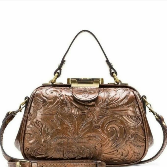 Patricia Nash Handbags - **Patricia Nash Gracchi Tobacco Fields Satchel